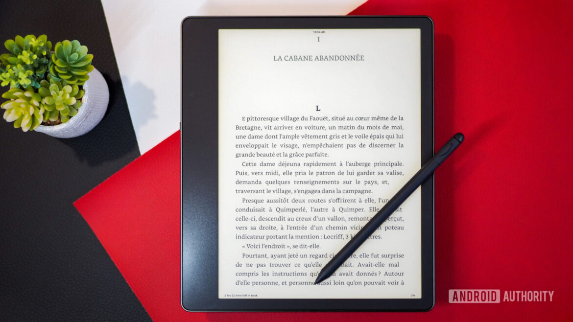 25% off the Kindle Scribe is a bargain for bookworms