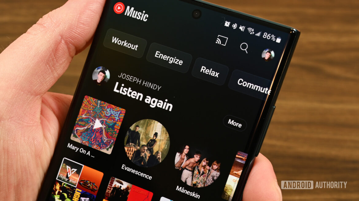 YouTube Music will now let you download music on its desktop website